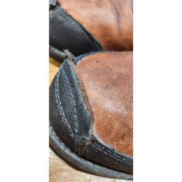 Red Wing Boots Mens 9 EE Metguard Safety Steel Toe Leather 4498 Foot Shield Cut main image 6
